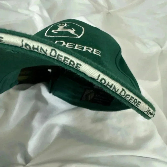 Vintage John Deere Baseball Dad Hat SnapBack Adjustable Velcro Closure - Picture 2 of 10